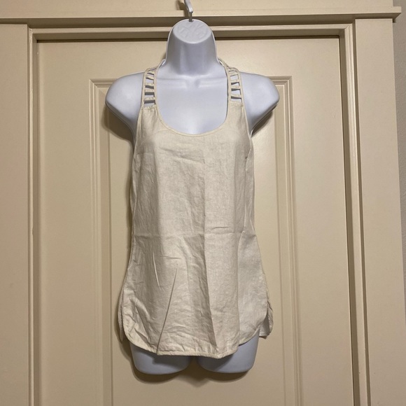 Loeffler Randall Linen Blend Tank - Picture 3 of 7